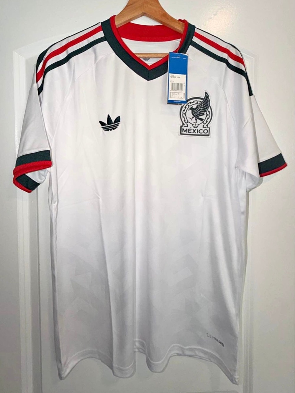 2026 World Cup white  Mexico Jersey